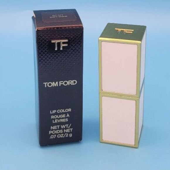 NIB Tom Ford Lip Color 07 Ivy (Bright Coral) Soft-Shine Lipstick - New in Box - Picture 1 of 10
